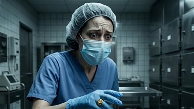 ممرضة حاولت سرقة خاتم من رجل متوفي