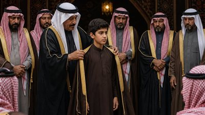 مات شيخ العشيرة فقالوا إن ابنه صغير لا يصلح للمشيخة