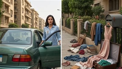 حماتي رمت حاجتي بره
