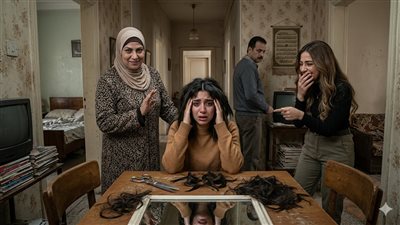 قصوا شعري يوم فرح أختي 